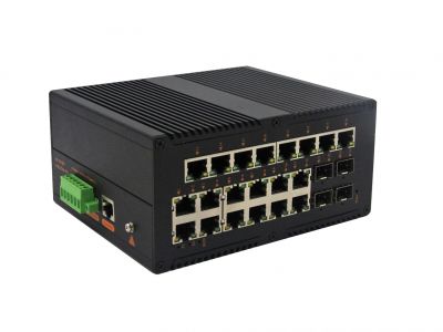 工業級（NT品牌）管理型千兆4光20電工業級交換機