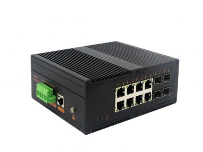 工業級POE（NT品牌）千兆網管4光8電（M系列）交換機