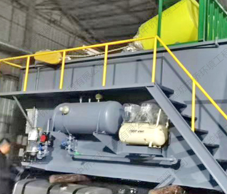 溶氣氣浮機(jī)的工作原理