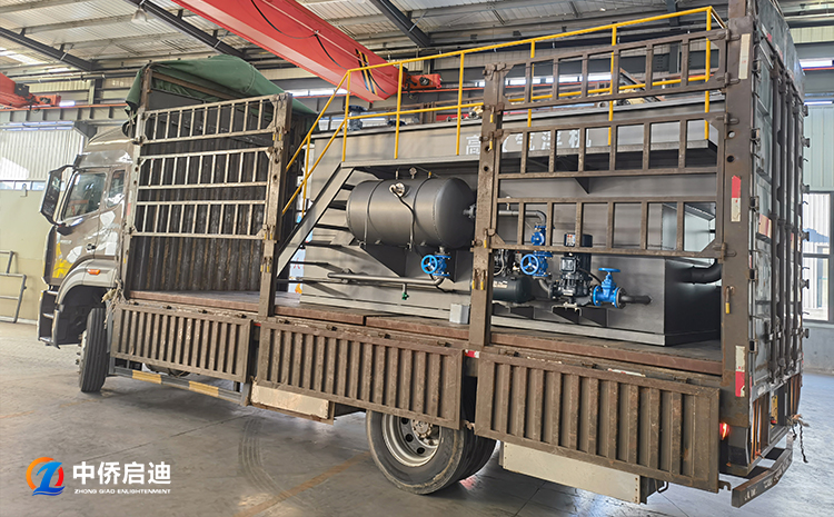 市政道路清掃廢水氣浮機應用